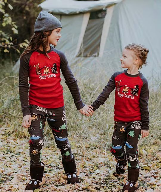 Happy Camper Matching Camping Pajamas